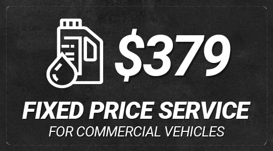 Fixed Price Service for Commercial Vehicles